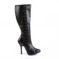 Preview: Sale ARENA-208 Funtasma High Heels classic victorian bootie black matte 36