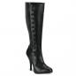 Preview: Sale ARENA-208 Funtasma High Heels classic victorian bootie black matte 36