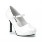 Preview: Sale CONTESSA-50 Funtasma Damen High-Heel Mary Jane Plateaupumps weiß Lack 40