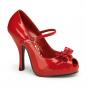 Preview: Sale CUTIEPIE-08 Pin Up Couture high heels hidden platform open-toe pump red patent 39