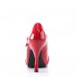 Preview: Sale CUTIEPIE-08 Pin Up Couture high heels hidden platform open-toe pump red patent 39