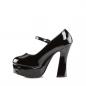 Preview: Sale DOLLY-50 DemoniaCult high heels Mary Jane platform pump black patent 36