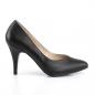 Preview: Sale DREAM-420 Pleaser Pink Label high heels classic pump black vegan leather 42