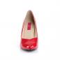 Preview: Sale DREAM-420 Pleaser Pink Label high heels classic pump red patent 45