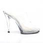 Preview: Sale FLAIR-402 Fabulicious high heels platform two band slide clear 38
