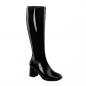 Preview: Sale GOGO-300WC extraweite Funtasma Damen Stretchstiefel Boots schwarz Lack 38