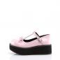 Preview: SPRITE-03 Demonia platform pump shoes t-strap bow baby pink patent 38