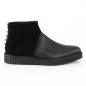 Preview: Sale V-CREEPER-750 DemoniaCult unisex platform ankle boots black zipper cone studs 37