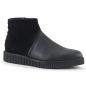 Preview: Sale V-CREEPER-750 DemoniaCult unisex platform ankle boots black zipper cone studs 37