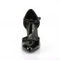 Preview: Sale VANITY-415 Pleaser high heels t-strap pump black patent 43