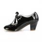 Preview: Auktion WIGGLE-32 Pin Up Couture Mary Jane Damen Pumps Herz Cutouts schwarz Lack 37