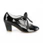 Preview: Auktion WIGGLE-32 Pin Up Couture Mary Jane Damen Pumps Herz Cutouts schwarz Lack 37