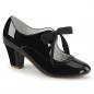 Preview: Auktion WIGGLE-32 Pin Up Couture Mary Jane Damen Pumps Herz Cutouts schwarz Lack 37