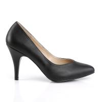 Sale DREAM-420 Pleaser Pink Label high heels classic pump black vegan leather 42