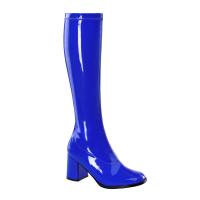 Sale GOGO-300 Funtasma boots stretch navy blue patent 38