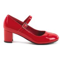 Sale SCHOOLGIRL-50 Funtasma Mary Jane retro shoes red patent 39