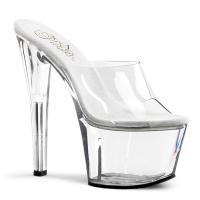 Sale SKY-301 Pleaser high heels platform slide clear 37