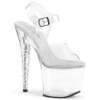 Sale UNICORN-708 Pleaser high heels platform sandal transparent unicorn heel 38