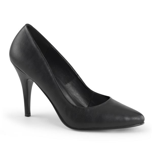 Sale VANITY-420 Pleaser high heels classic pump black vegan leather 39