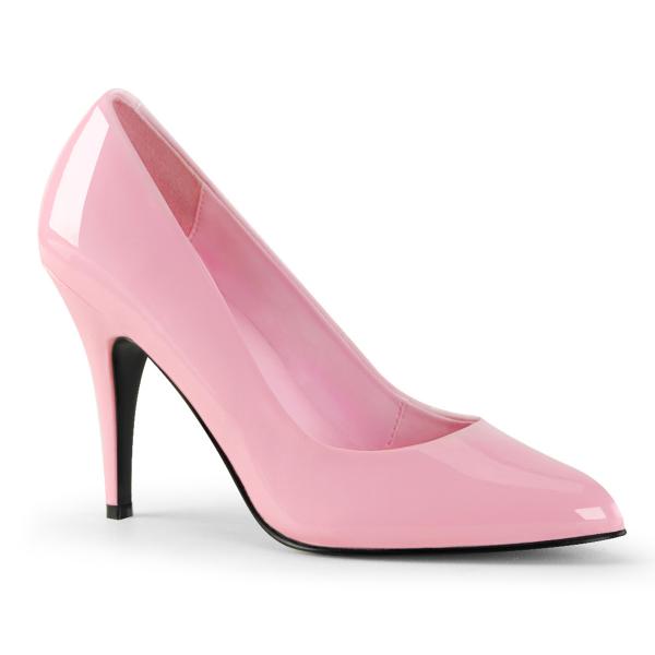 VANITY-420 Pleaser Damen High-Heels Stilettoabsatz Pumps babypink Lack