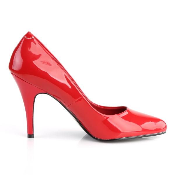 Sale VANITY-420 Pleaser high heels classic pump red patent 42