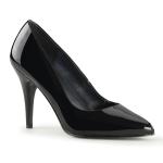 Sale VANITY-420 elegante Pleaser Damen High-Heels Stilettoabsatz Pumps schwarz Lack 43