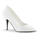 Sale VANITY-420 chice Pleaser Damen High-Heels Stilettoabsatz Pumps weiß Lack 36